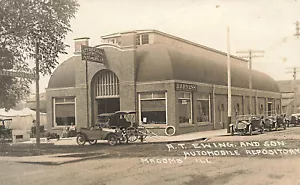Macomb IL A. T. Ewing & Son Harness Vehicles & Automobile Repository RPPC - Picture 1 of 2