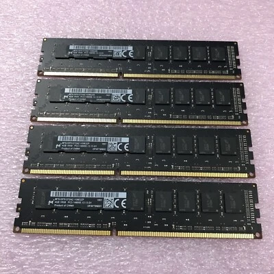 Micron 16GB 1Rx8 PC3-14900E-13-13-D1 Ram MT9JSF51272AZ-1G9E2ZF - Image 1 of 4