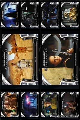 Topps Star Wars Digital Card Trader 22 Card Masterwork Defining Moments Base Set - Image 1 of 2