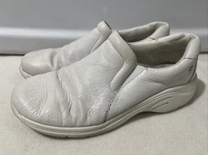 Nurse Mates Shoes Women 8.5 M White Dove Slip On Comfort Work Slip Resist Used - Picture 1 of 11