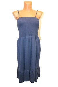 blue motion Kleid passt M 38/40 blau Trägerkleid Midikleid Strandkleid wadenlang - Bild 1 von 4