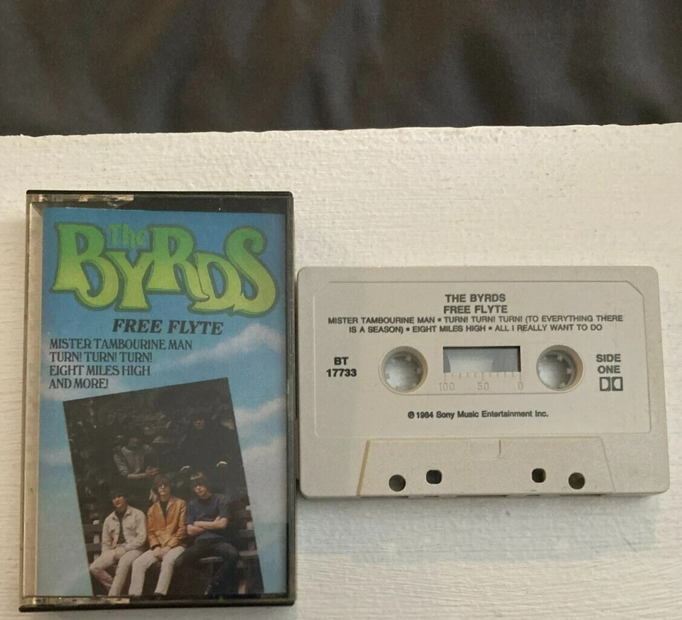 Кассетная лента THE BYRDS FREE FLYTE 1991 сборник лучших хитов редкая - Изображение 1 из 1