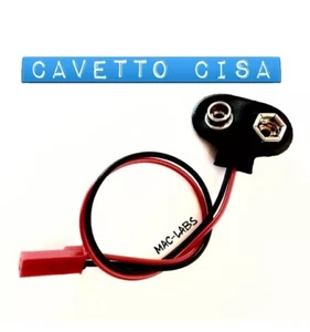 CAVO CAVETTO ALIMENTAZIONE CASSAFORTE DIGITALE CISA 6V 07430.32 - Foto 1 di 1