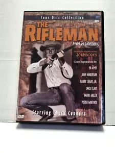 The Rifleman - Boxed Set 5 / Volumes 1-4 (DVD, 2006, 4-Disc Box Set) TV Series - Foto 1 di 5