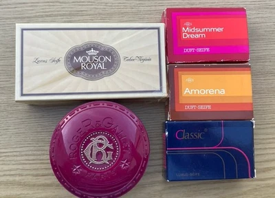 6 Stück Luxusseife - Mouson / 4711 / Roger Gallet - Bild 1 von 4