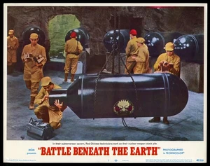 Battle Beneath The Earth 1968 Lobby Card 11 x 14" Kerwin Mathews *AL438 - Bild 1 von 2
