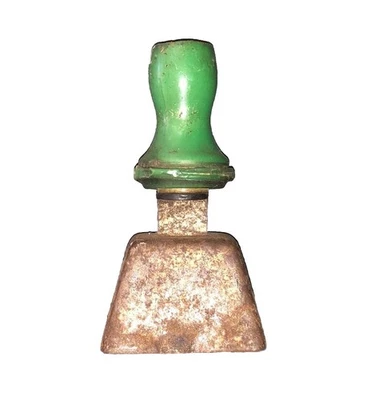 Vintage Small Metal Cow Bell Animal Primitive Rustic Rings - Image 1 of 3