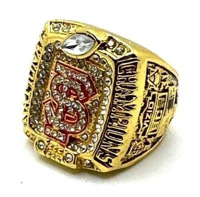 NCAA / 2013 ( FSU ) Florida State Championship Replica Ring / Winston - Image 1 of 4