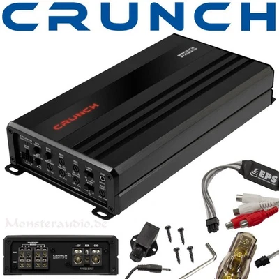 Crunch 2400 Watt mini Digital Verstärker GTX2400.4D 4-Kanal Auto Endstufe - Bild 1 von 3