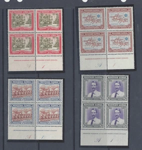 WESTERN SAMOA 1939 INDEPENDENCE MARGINAL SET OF 4 MINT NEVER HINGED SG 195/198 - Picture 1 of 2