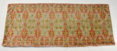 Pottery Barn Sonja Ikat Print Velvet Lumbar Pillow Cover 14x36 GUC - READ - Image 1 of 4