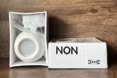 宜家非橱柜下照明哑光白色全新密封 2 件装快速发货 — 第 1/4 张图片