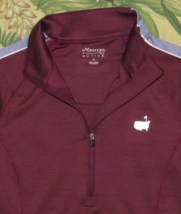 MASTERS TECH Active Performance Quarter Zip Sweater Medium - Picture 1 of 3