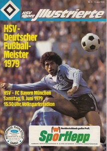 09.06.79 Bundesliga Hamburger SV HSV - Bayern München DFB Deutschland - Bild 1 von 1