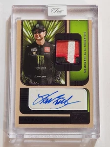2025 Panini Turn Four Racing Memorabilia Auto #MA-KUB Kurt Busch Purple #05/20 - Bild 1 von 2