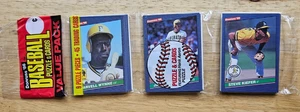 1986 Donruss Baseball Rack Pack Factory Sealed 45 Cards STEVE KIEFER on Top ! - Picture 1 of 1