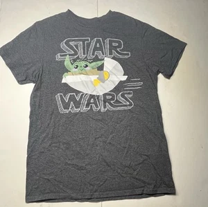 Star Wars Baby Yoda graues T-Shirt Größe M - Bild 1 von 6