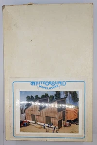 White Ground 3001 S Scale Wooster Gas Warehouse Model Building Kit - Picture 1 of 2