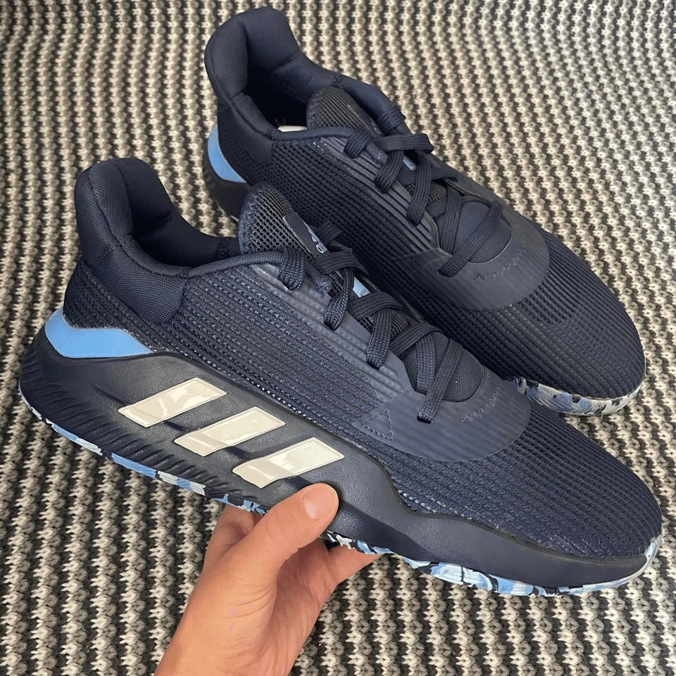 Adidas Pro Bounce 2019 Low 'Collegiate Navy' men’s shoe size 12.5 - Image 1 of 4