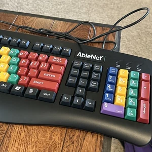 Ablenet Entrenamiento, Aprendizaje Estudiante Enseñanza Teclado USB, | Codificado por Colores | ¡NUEVO! - Imagen 1 de 4