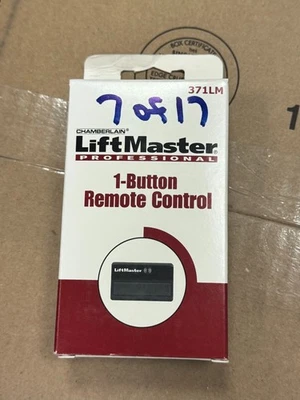 LiftMaster 371LM Garage Door Opener Remote - Black - Image 1 of 2