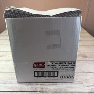 Sparco Products 3-Part Continuous-Form Carbonless Printer Paper 9.5 X 11 -READ- - Afbeelding 1 van 3