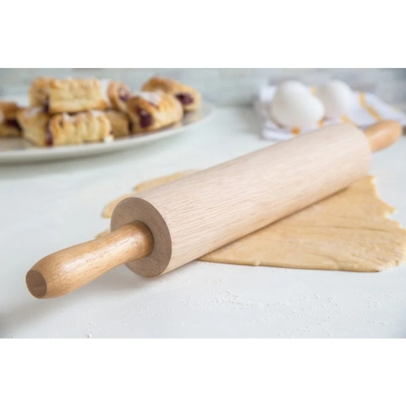 Fox Run 4211 Hardwood Rolling Pin 2.5 x 12 in. with Ball Bearing - Image 1 of 1