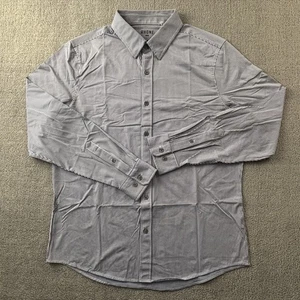 Rhone Hemd Erwachsene Large Knopfleiste Langarm Gestreift Performance Freizeit Herren - Bild 1 von 14