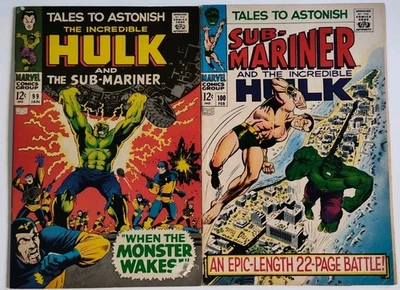 Tales To Astonish #99 100 LOT * CLASSIC HULK vs SUB-MARINER * MID GRADE * GLOSSY - Image 1 of 4
