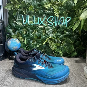 Zapatos Brooks Cascadia 16 Para Hombre Talla 13 D Azul Marino Con Cordones Punta Redonda Parte Superior Baja Tenis - Imagen 1 de 11