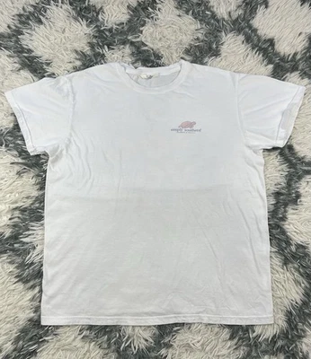 Женская футболка Simply Southern с белым цветочным узором размер средний - Изображение 1 из 4