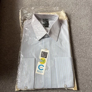 Camicia vintage MONSANTO anni 70/80 collo 15,5” nylon - Foto 1 di 5