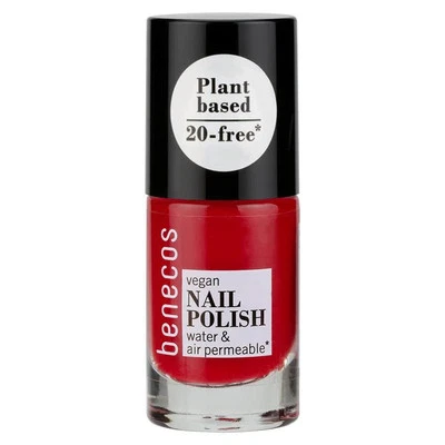 benecos Natural Beauty Nail Polish - vintage red Bio 5ml - Bild 1 von 3