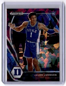 Selecciones del draft Panini Prizm 2021 #10b Jalen Johnson Purple Ice #/149 variación - Imagen 1 de 2
