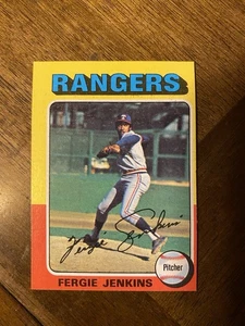 topps baseball mini 1975. Fergie Jenkins Karte #60 EX (OC) - Bild 1 von 3