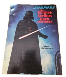 Vintage 1980er Scholastic Bücher Star Wars Imperium schlägt zurück Bilderbuch guter Zustand - Bild 1 von 2