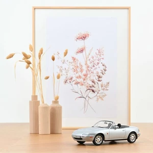 Norev 188023 1/18 Mazda MX-5 1989 Silver Model Car - Picture 1 of 6