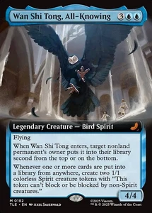 Wan Shi Tong, All-Knowing M Extended Art Regular #182 | TLE Avatar Eternal | Magic The Gathering - Imagen 1 de 1
