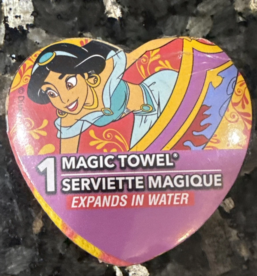 2 Disney Princess Little Mermaid Ariel Magic Towels