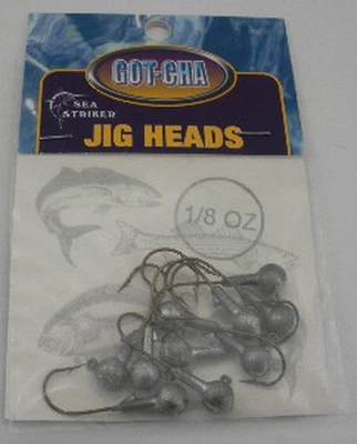 Sea Striker HJH18-U Got-Cha Rund Unlackiert Jig Kopf - Bild 1 von 2