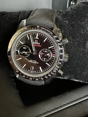 Immaculate, stunning, Omega Dark Side of the Moon Automatic Black Ceramic Watch - Image 1 of 4