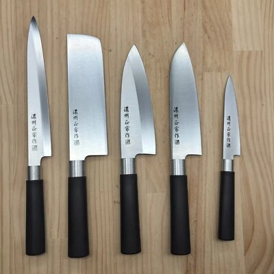 Unused  knives set Japanese Chef's Kitchen Knife 濃州正宗 Polypropylene - Image 1 of 4