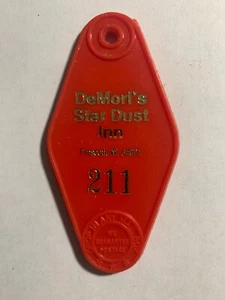 Demori's Star Dust Inn Hotel Motel Habitación Llavero SOLAMENTE Prescott Wisconsin #211 - Imagen 1 de 2