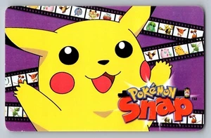 Pokemon Snap Smartcard Pikachu N64 Vintage 1999 BLOCKBUSTER - Bild 1 von 2