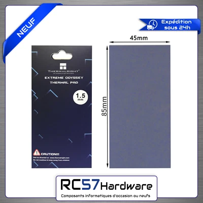 Pad Thermique Thermalright EXTREME ODYSSEY THERMAL PAD (85x45x1.5mm /12.8 W/mk)