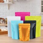 100 Pack Smell Proof Resealable Stand Up Bags  Cookies Snacks