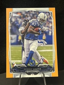 2014 Topps Factory Set Orange /96 Reggie Wayne #326 — COLTS - Picture 1 of 2