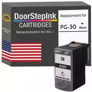 Cartucce di inchiostro compatibili DoorStepInk per Canon PG-30 Nero-USA - Foto 1 di 5