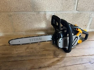 Titan Chainsaw Petrol TTCSP40 40cm Bar 40.1cc Garden Tool Wood Pruning Cutter - Picture 1 of 9