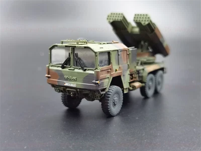 1/72 German Man 7-ton Rocket Launcher Vehicle Lars2 Painted Finished Model - Image 1 of 4
